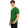 T-shirt męski PREMIUM z krótkim rękawem zielona butelka 100% bawełna 190g roz. XXL